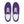 Load image into Gallery viewer, Genderfluid Pride Colors Modern Purple Lace-up Shoes - Women Sizes
