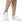 Cargar imagen en el visor de la galería, Genderqueer Pride Colors Modern White Lace-up Shoes - Women Sizes
