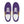 Carregar imagem no visualizador da galeria, Intersex Pride Colors Modern Purple Lace-up Shoes - Women Sizes
