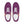 Carregar imagem no visualizador da galeria, Lesbian Pride Colors Modern Purple Lace-up Shoes - Women Sizes
