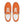 Load image into Gallery viewer, Non-Binary Pride Colors Modern Orange Lace-up Shoes - Women Sizes
