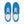 Load image into Gallery viewer, Non-Binary Pride Colors Modern Blue Lace-up Shoes - Women Sizes
