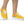 Cargar imagen en el visor de la galería, Pansexual Pride Colors Modern Yellow Lace-up Shoes - Women Sizes
