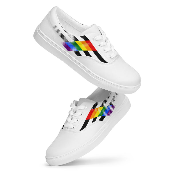 Ally Pride Colors Original White Lace-up Shoes - Women Sizes