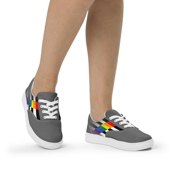 Ally Pride Flag Lace-Ups