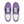 Carica l&#39;immagine nel Visualizzatore galleria, Asexual Pride Colors Original Purple Lace-up Shoes - Women Sizes
