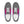 Laden Sie das Bild in den Galerie-Viewer, Bisexual Pride Colors Original Gray Lace-up Shoes - Women Sizes
