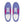 Carica l&#39;immagine nel Visualizzatore galleria, Bisexual Pride Colors Original Blue Lace-up Shoes - Women Sizes
