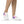 Charger l&#39;image dans la galerie, Genderfluid Pride Colors Original White Lace-up Shoes - Women Sizes
