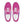 Laden Sie das Bild in den Galerie-Viewer, Genderfluid Pride Colors Original Fuchsia Lace-up Shoes - Women Sizes
