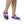Cargar imagen en el visor de la galería, Genderfluid Pride Colors Original Purple Lace-up Shoes - Women Sizes
