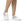 Carica l&#39;immagine nel Visualizzatore galleria, Genderqueer Pride Colors Original White Lace-up Shoes - Women Sizes

