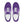 Cargar imagen en el visor de la galería, Genderqueer Pride Colors Original Purple Lace-up Shoes - Women Sizes
