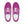 Cargar imagen en el visor de la galería, Omnisexual Pride Colors Original Violet Lace-up Shoes - Women Sizes

