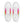 Cargar imagen en el visor de la galería, Pansexual Pride Colors Original White Lace-up Shoes - Women Sizes
