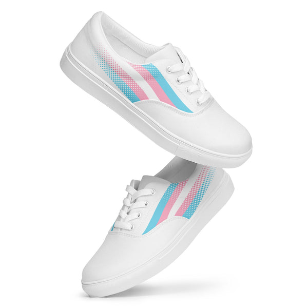 Transgender Pride Lace-Up Shoes