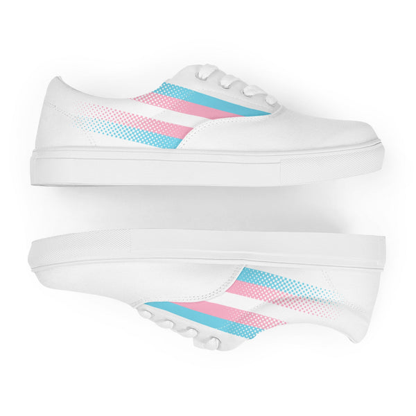 Transgender Pride Lace-Up Shoes