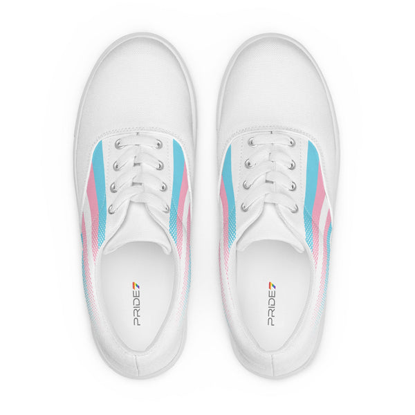 Transgender Pride Lace-Up Shoes