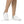 Carregar imagem no visualizador da galeria, Casual Agender Pride Colors White Lace-up Shoes - Women Sizes
