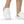 Load image into Gallery viewer, Casual Aromantic Pride Colors White Lace-up Shoes - Women Sizes
