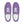 Load image into Gallery viewer, Casual Asexual Pride Colors Purple Lace-up Shoes - Women Sizes
