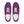 Charger l&#39;image dans la galerie, Casual Lesbian Pride Colors Purple Lace-up Shoes - Women Sizes
