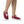 Cargar imagen en el visor de la galería, Casual Lesbian Pride Colors Burgundy Lace-up Shoes - Women Sizes
