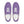 Laden Sie das Bild in den Galerie-Viewer, Casual Non-Binary Pride Colors Purple Lace-up Shoes - Women Sizes
