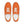 Carica l&#39;immagine nel Visualizzatore galleria, Casual Non-Binary Pride Colors Orange Lace-up Shoes - Women Sizes
