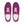 Laden Sie das Bild in den Galerie-Viewer, Casual Pansexual Pride Colors Purple Lace-up Shoes - Women Sizes
