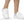 Load image into Gallery viewer, Casual Transgender Pride Colors White Lace-up Shoes - Women Sizes
