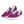 Cargar imagen en el visor de la galería, Classic Transgender Pride Colors Purple Lace-up Shoes - Women Sizes
