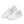 Load image into Gallery viewer, Trendy Agender Pride Colors White Lace-up Shoes - Women Sizes

