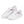 Laden Sie das Bild in den Galerie-Viewer, Trendy Asexual Pride Colors White Lace-up Shoes - Women Sizes
