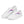 Carregar imagem no visualizador da galeria, Trendy Genderfluid Pride Colors White Lace-up Shoes - Women Sizes
