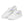 Carica l&#39;immagine nel Visualizzatore galleria, Trendy Genderqueer Pride Colors White Lace-up Shoes - Women Sizes
