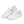 Load image into Gallery viewer, Trendy Non-Binary Pride Colors White Lace-up Shoes - Women Sizes
