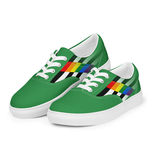 Ally Pride Colors Original Green Lace-up Shoes - Women Sizes