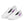 Cargar imagen en el visor de la galería, Asexual Pride Colors Original White Lace-up Shoes - Women Sizes
