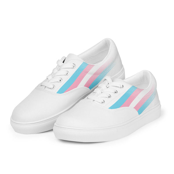 Transgender Pride Lace-Up Shoes