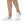 Cargar imagen en el visor de la galería, Classic Aromantic Pride Colors White Lace-up Shoes - Women Sizes
