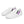 Cargar imagen en el visor de la galería, Classic Asexual Pride Colors White Lace-up Shoes - Women Sizes
