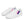 Load image into Gallery viewer, Classic Genderfluid Pride Colors White Lace-up Shoes - Women Sizes
