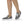 Charger l&#39;image dans la galerie, Classic Non-Binary Pride Colors Gray Lace-up Shoes - Women Sizes
