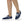 Cargar imagen en el visor de la galería, Trendy Transgender Pride Colors Navy Lace-up Shoes - Women Sizes
