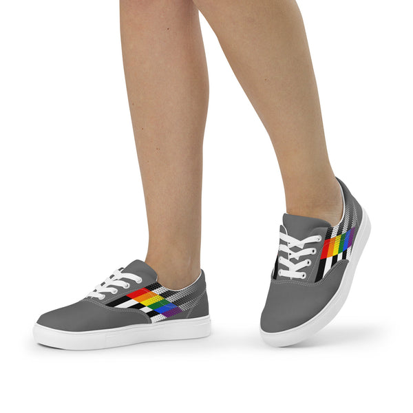 Ally Pride Flag Lace-Ups