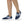 Cargar imagen en el visor de la galería, Transgender Pride Colors Original Navy Lace-up Shoes - Women Sizes
