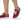 Cargar imagen en el visor de la galería, Casual Lesbian Pride Colors Burgundy Lace-up Shoes - Women Sizes
