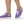 Cargar imagen en el visor de la galería, Casual Non-Binary Pride Colors Purple Lace-up Shoes - Women Sizes
