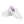 Load image into Gallery viewer, Classic Asexual Pride Colors White Lace-up Shoes - Women Sizes
